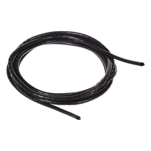 Dekmasker voor Maclean MCTV-684 B (5 * 6 mm) 3 m kabel zwart spiraal