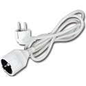 Verlengsnoer - Aigi Gamon - 3680W - 1 Stopcontact - 5 Meter - Wit | Nederland