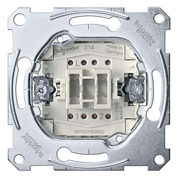 Sokkel - Wisselschakelaar - Merten - Schneider Electric - MTN3116-0000