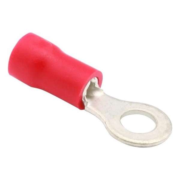 Connector Fast On 5.3 mm Female PVC Red