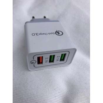 USB Power Tower Quickcharger stekker met 3 usb uitgangen