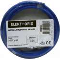 Elektrofix VD-draad 6mm2 blauw 2.5m