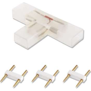 LED lichtslang twee pins connector T-connector