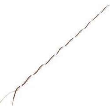 Conrad Components 1386675 Wire-wrap-draad Wire Wrap 2 x 0.28 mm² Wit, Geel 25 m