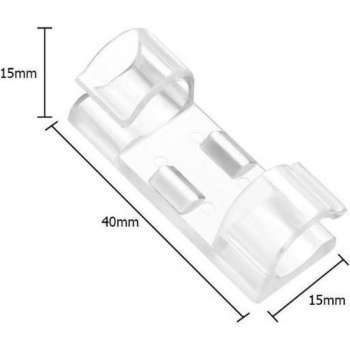 Kabel Houder transparante - 16 x Kabel Clips - Zelfklevend