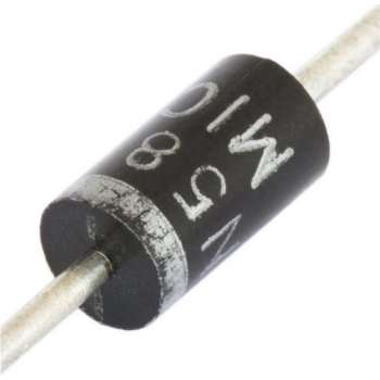 UF5404 400V 3A Ultra-Fast Recovery Diode, verpakt per 5 stuks