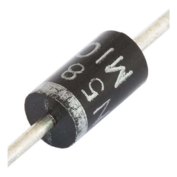 UF5404 400V 3A Ultra-Fast Recovery Diode, verpakt per 5 stuks