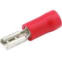 Carpoint Vlakstekerhuls 559 Rood 2.8x0.5mm 10 Stuks