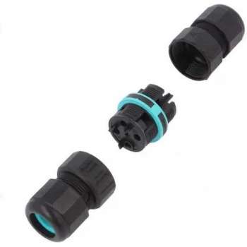 3 aderige kabelverbinder - schroefconnector - waterdicht IP68 - Premium