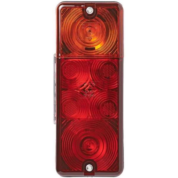 Proplus Achterlicht - 4 Functies - 21 X 8,5 Cm - Rood - Aanhangwagen