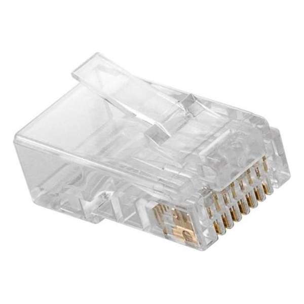 Modulaire RJ45 stekker | Cat 6 | 10 stuks | Allteq