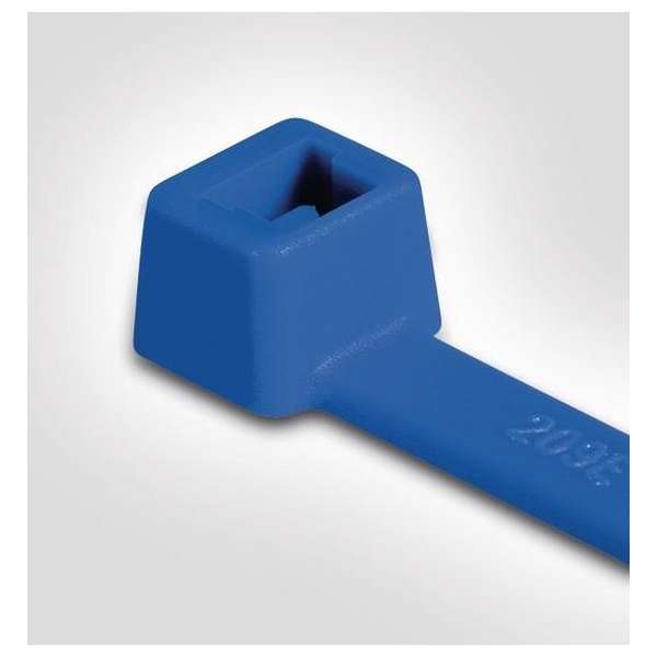 HellermannTyton 111-00718 T50L-E/TFE-BU Kabelbinder 382 mm 4.70 mm Blauw 1 stuk(s)