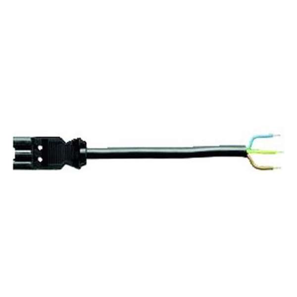 Wieland Koppelsnoer GST18I3 - Male - Zwart - 2 Meter