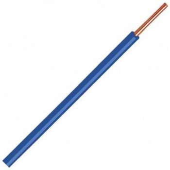 20 meter Elektrofix VD -draad met koperen kern en blauwe mantel, 2.5mm