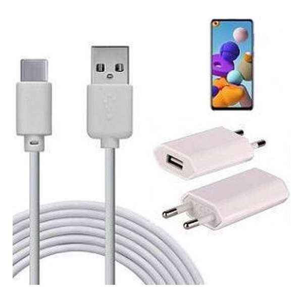 Samsung A21 Oplader USB C