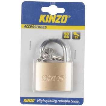 Kinzo Hangslot | 50 mm | 3 Sleutels