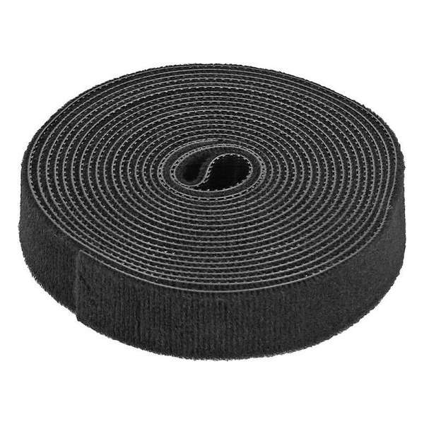 EGB Rol Klittenband / Velcro zwart 3 meter 14mm breed