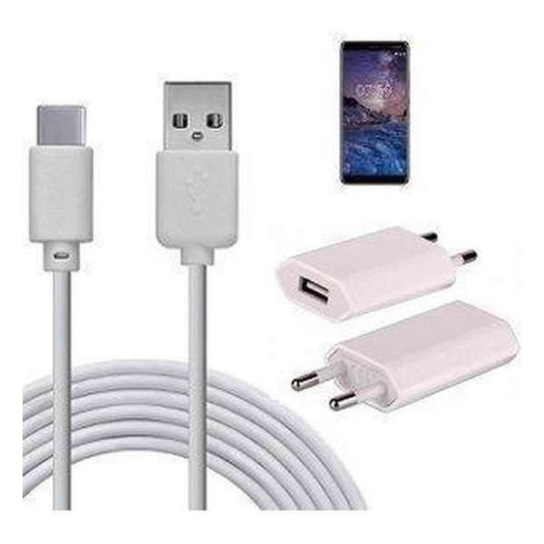 Nokia 7 PLUS Oplader USB C