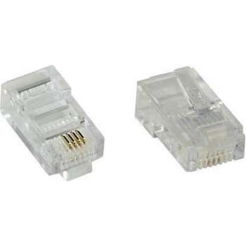 InLine 73000L kabel-connector RJ-45 Transparant