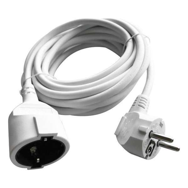 VT-3006-10 RALLONGE CORD(3G1.5MM2X10M)16A,-BLANC