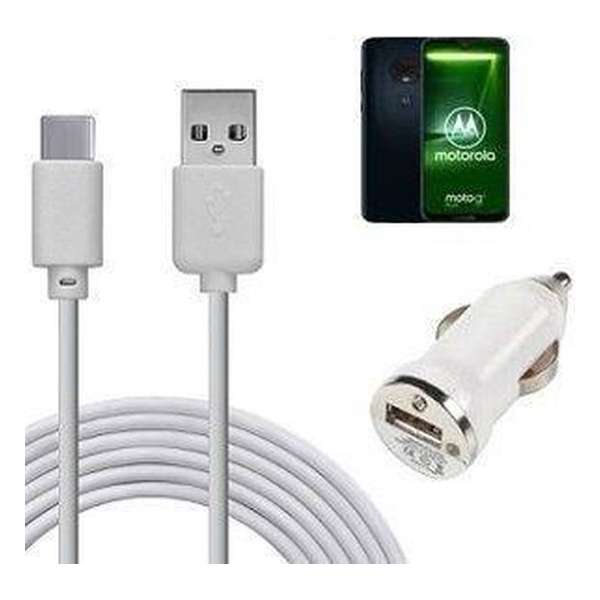 Autolader USB C Motorola Moto G7 Plus