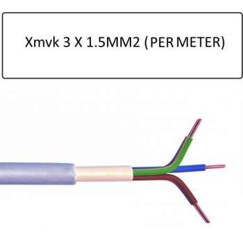 Bellson Stroomkabel Xmvk 3 X 1.5mm2 (Prijs per Meter)