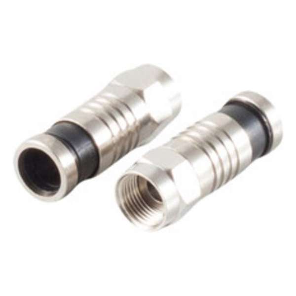 S-Impuls Compressie F-connector voor 7 mm kabel / recht