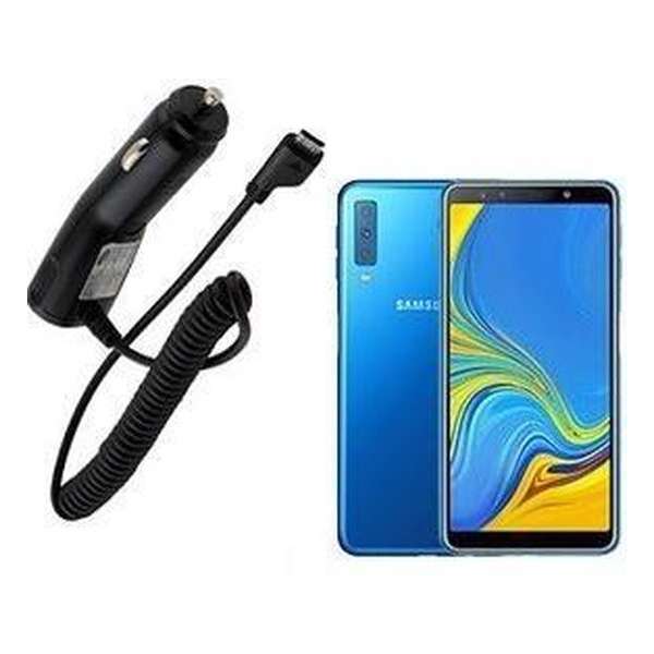 Originele Samsung A7 2018 Autolader Micro USB