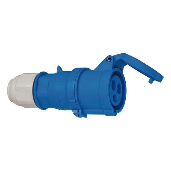 Brennenstuhl Cee-koppeling 230v/16a Ip44 13,5 Cm Blauw