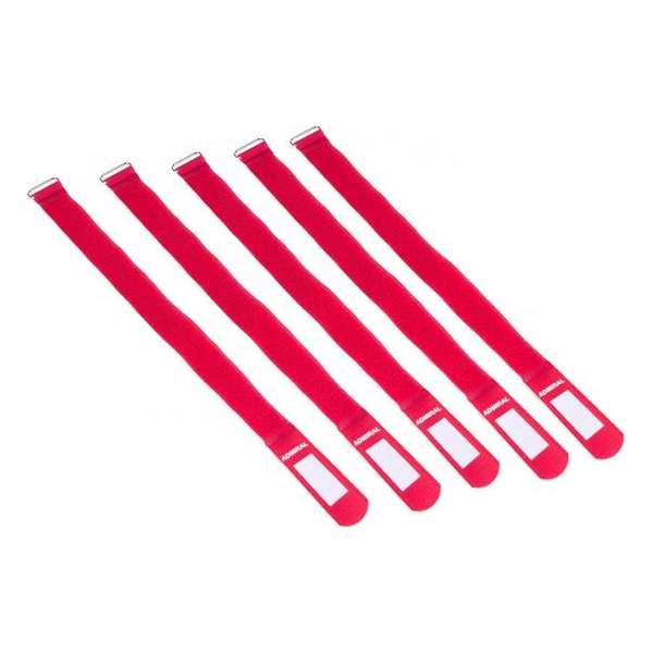 Admiral cable wrap 380 5 per set rood