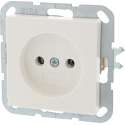 Gira SY55 Inbouw Stopcontact - 1-voudig - Polarwit