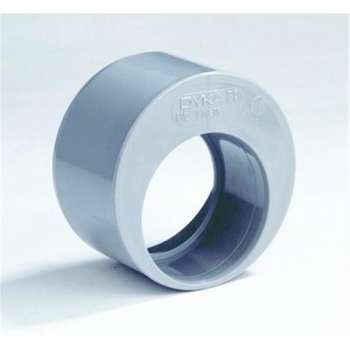 Dyka Verloopring excentrisch PVC 50 x 32mm