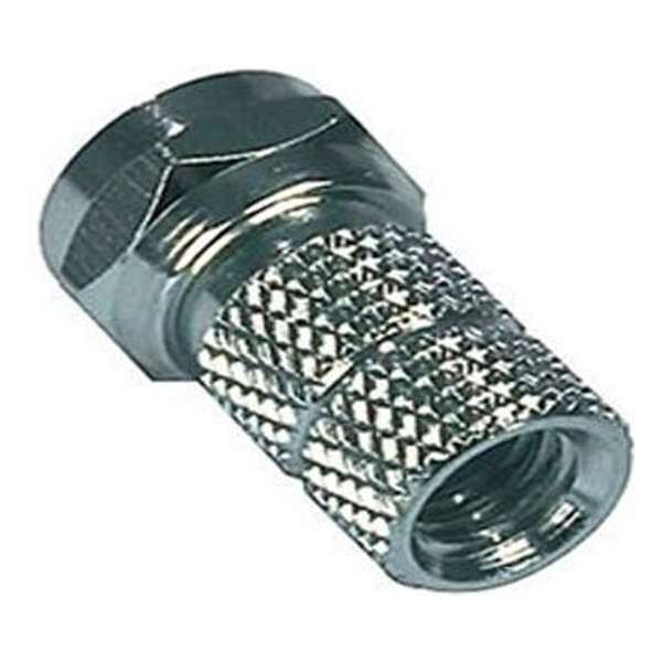 F-connector set Kabeldiameter: 7 mm | 1 stuk