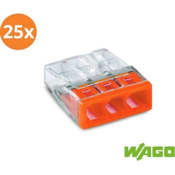 Wago compact lasklem 2273-203 3 voudig (25 stuks)