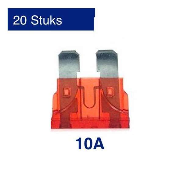 KD | Steekzekeringen 10A | 20 stuks