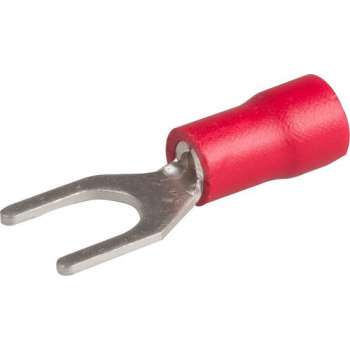 Carpoint Vorktong Kabelschoen 016 Rood Ø 4.3mm 10 Stuks