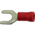 Bofix Kabelschoen Vork M5 Rood (25 Stuks) (246605)