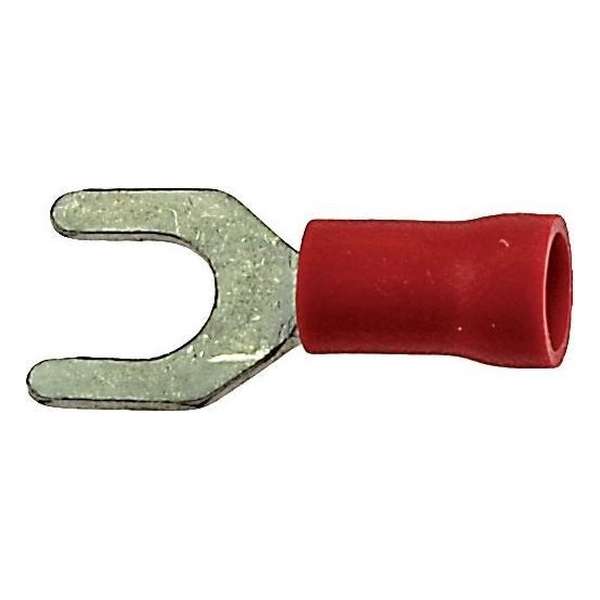 Bofix Kabelschoen Vork M5 Rood (25 Stuks) (246605)