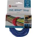 Velcro® ONE-WRAP® klittenband kabelbinder 20mm x 150mm Blauw