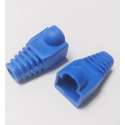 WiseGoods RJ45 Knikbescherming - Netwerk Kabel Beschermhoes - Ethernet Adapter Cap- 20 Stuks - Internetkabel - Blauw