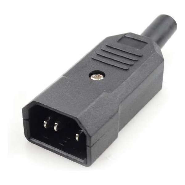 MCL PS-M kabel-connector IEC C14 Zwart