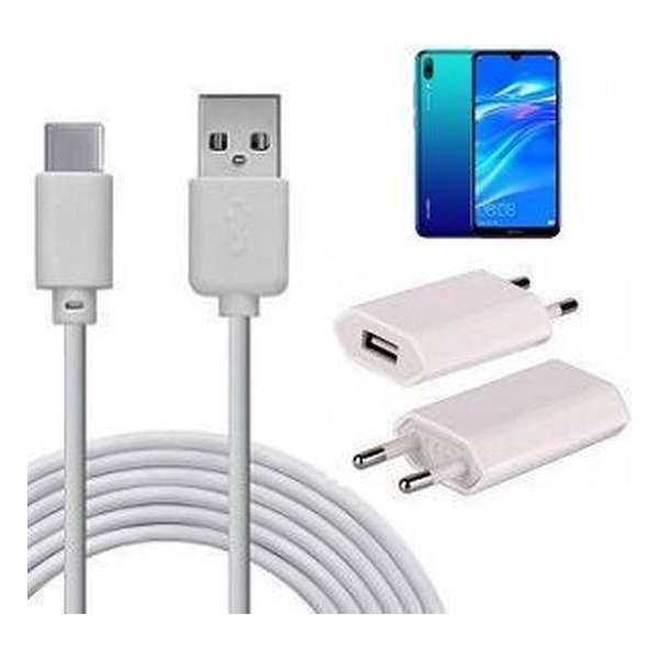 Huawei Y7 2019 Oplader Micro USB