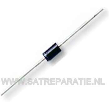 P6KE200A TVS Diode, P6KE Series, Unidirectional, 171 V, 274 V, DO-204AC, 2 Pins, verpakt per 10 stuks