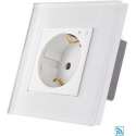 THORN Wifi stopcontact wit inclusief glasframe wit