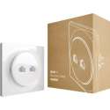 FIBARO Walli N Ethernet outlet - Wit - Klassiek basiselement