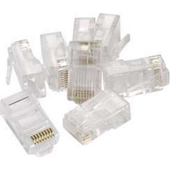 Bandridge BTP8088M RJ-45 Transparant kabel-connector