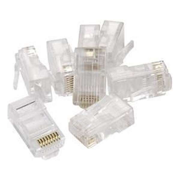 Bandridge BTP8088M RJ-45 Transparant kabel-connector