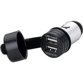 USB dual sigaretten plug