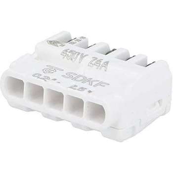 50 SDKF 5 Snelkoppeling voor installatie Spring Clamp Transparent - Kabelconnector