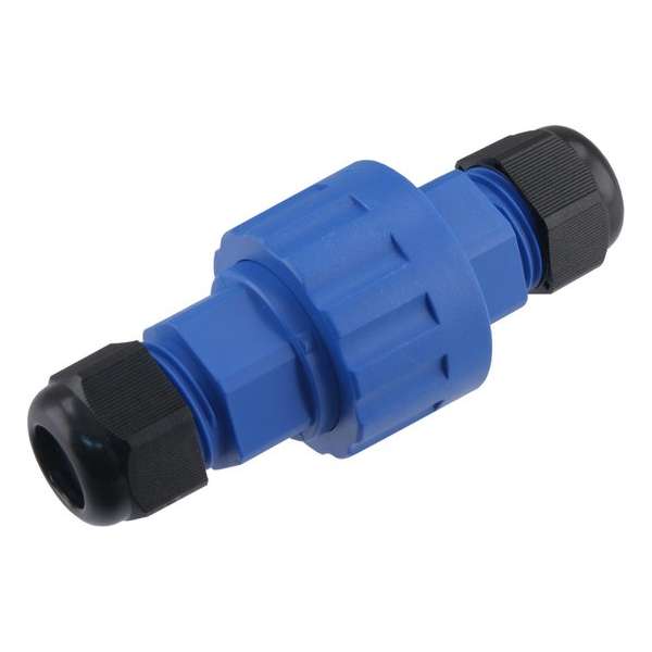 Kabelverbinder Waterdicht Ip68 - Blauw